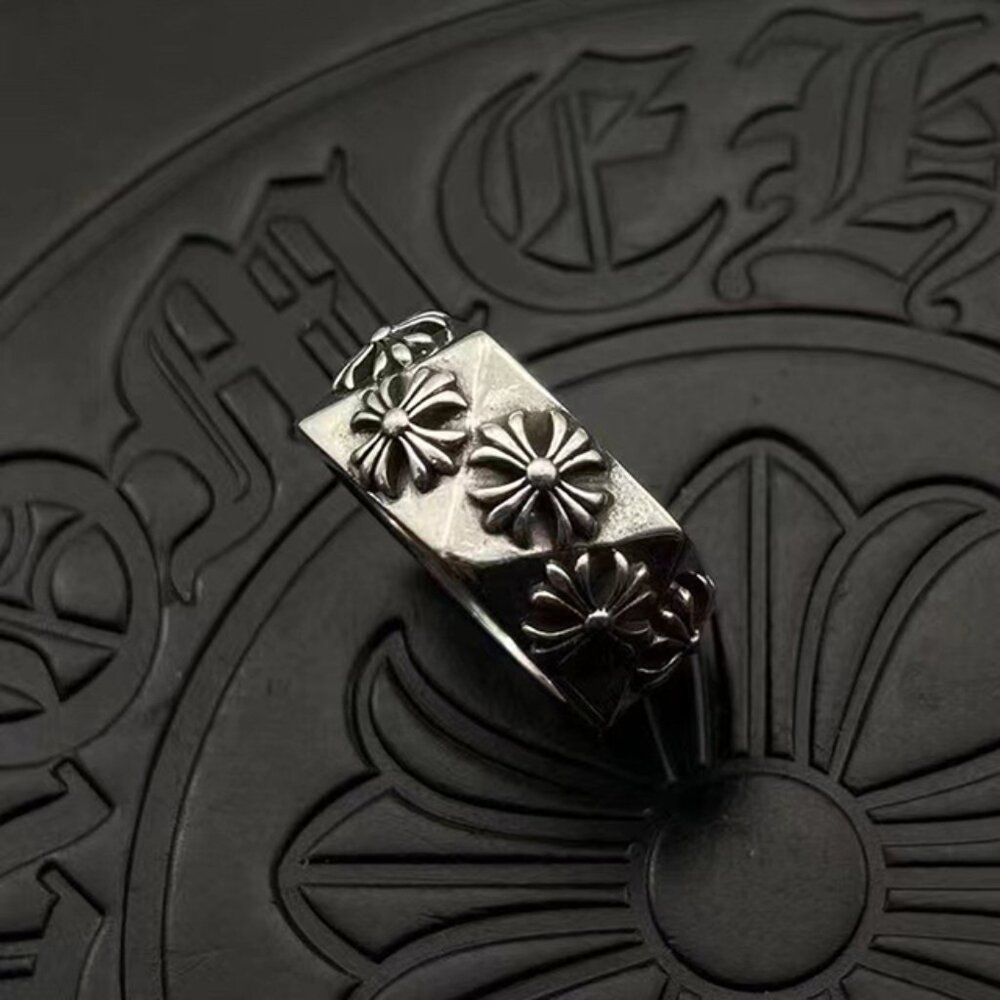 Chrome Hearts Pentagonal Cut Edge Ring - image 7